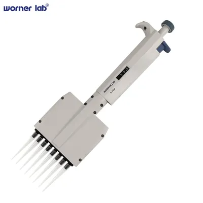 Sekiz kanallı pipetin doğru kullanımı